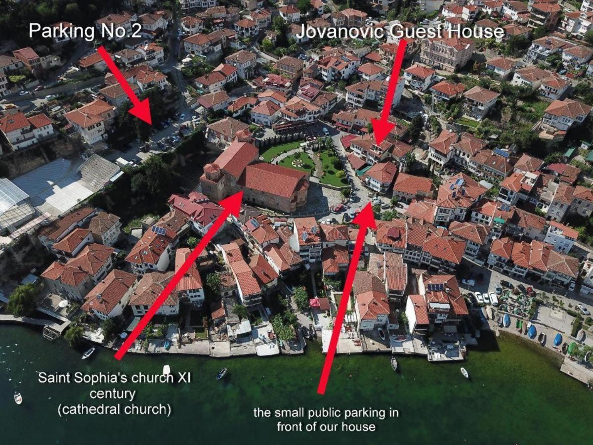 אוהריד Jovanovic Guest House מראה חיצוני תמונה
